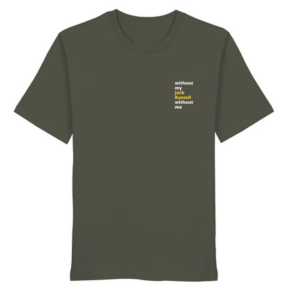 without my jack russell - Organic Shirt