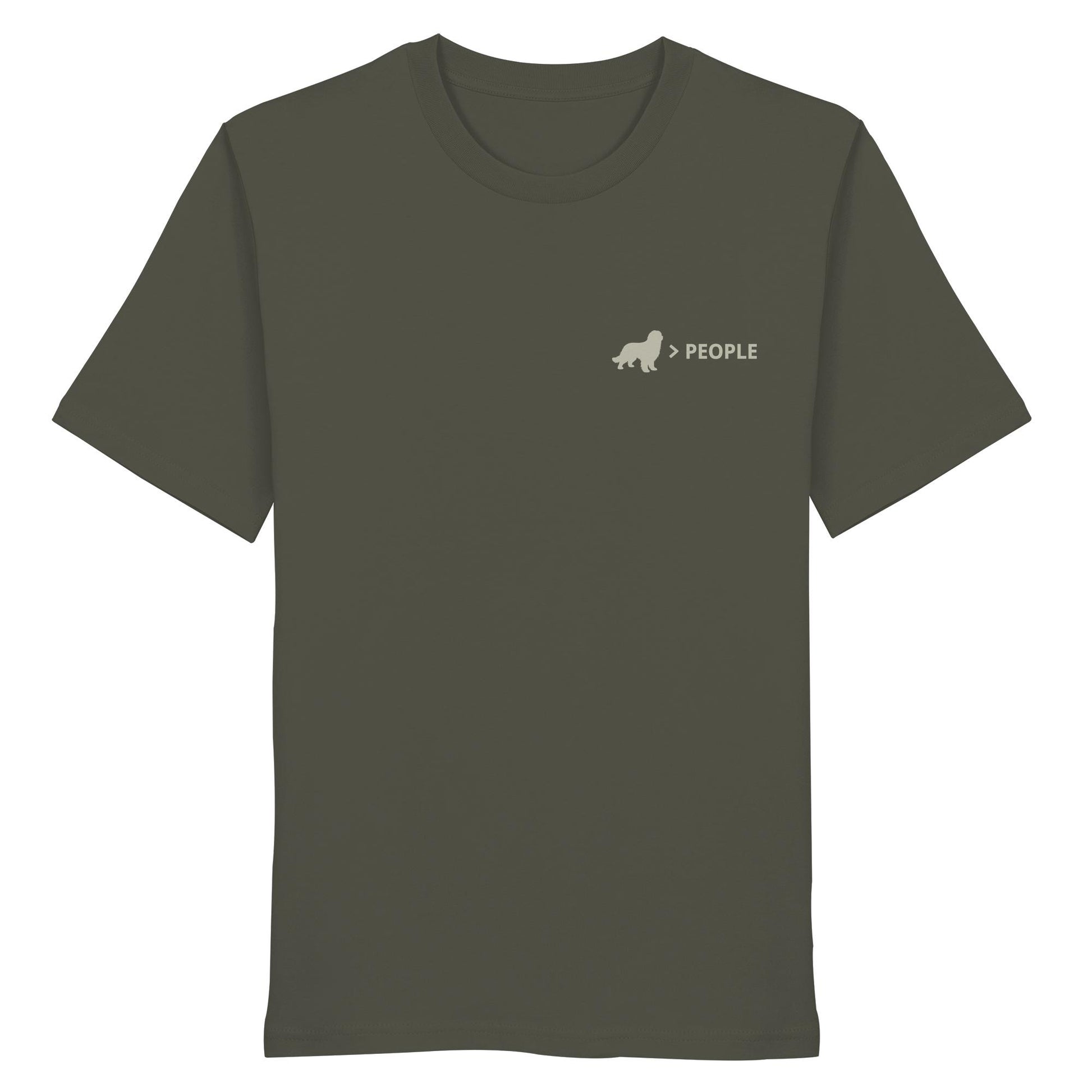 Bearded Collie > People - Organic Shirt