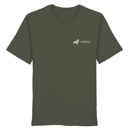 Bearded Collie > People - Organic Shirt