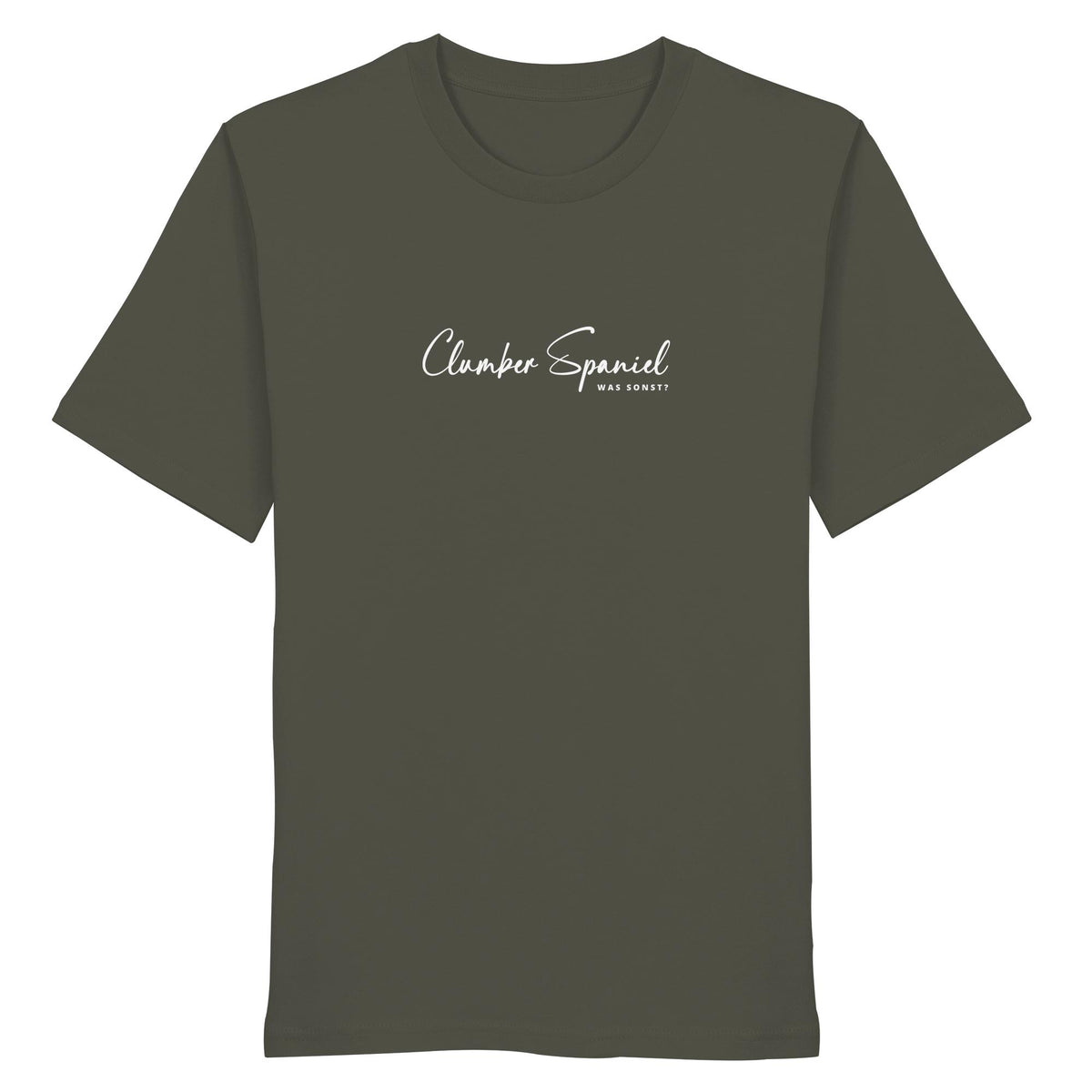 Was sonst? Clumber Spaniel - Organic Shirt