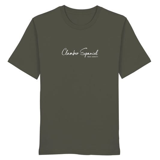 Was sonst? Clumber Spaniel - Organic Shirt