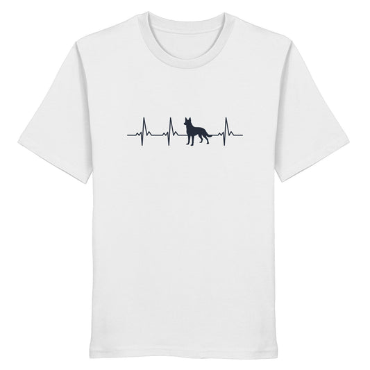 Herzschlag Australian Kelpie - Organic Shirt