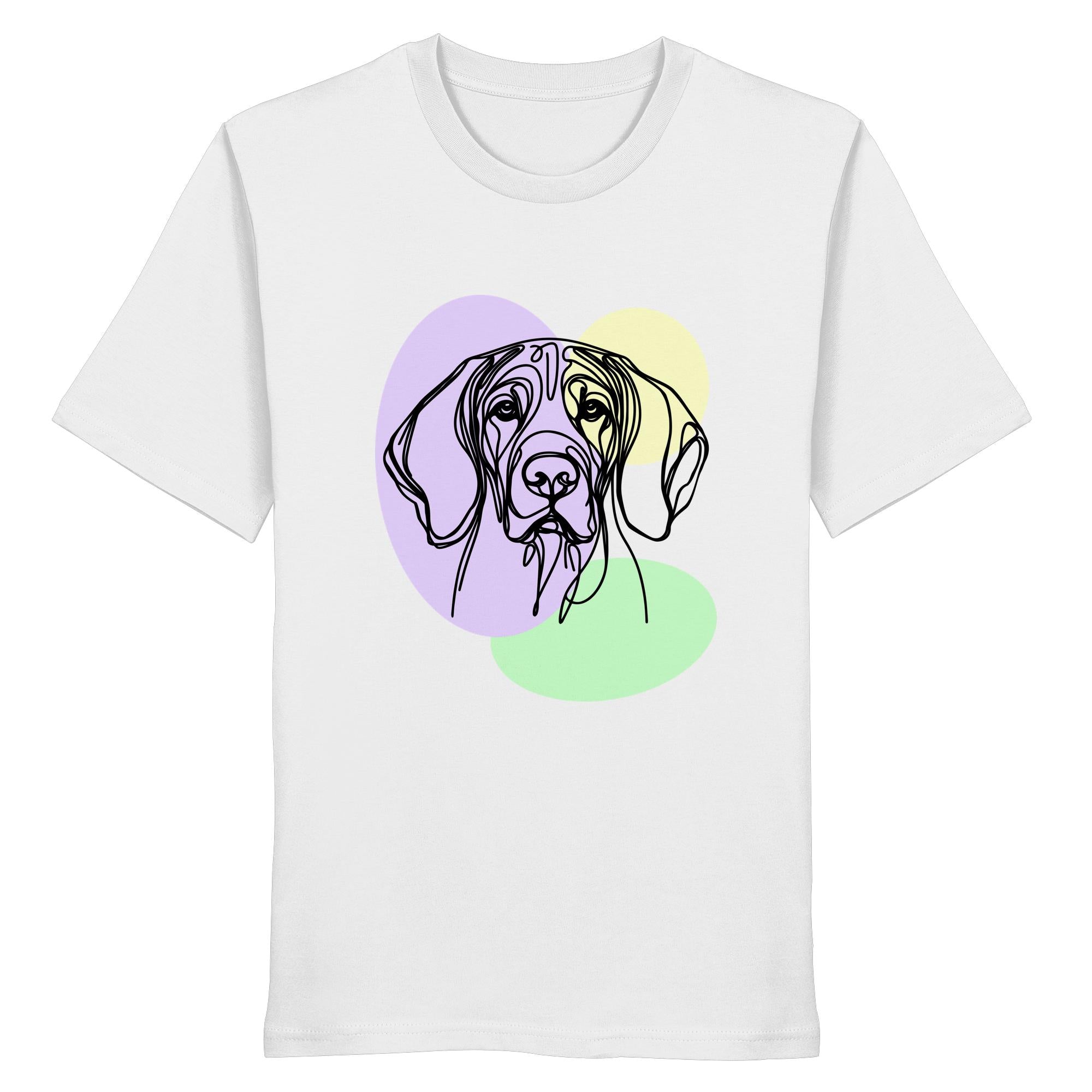 Line Art - Süßer Bayerischer Gebirgsschweißhund - Organic Shirt