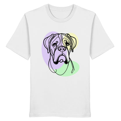 Line Art - Süßer Boxer - Organic Shirt