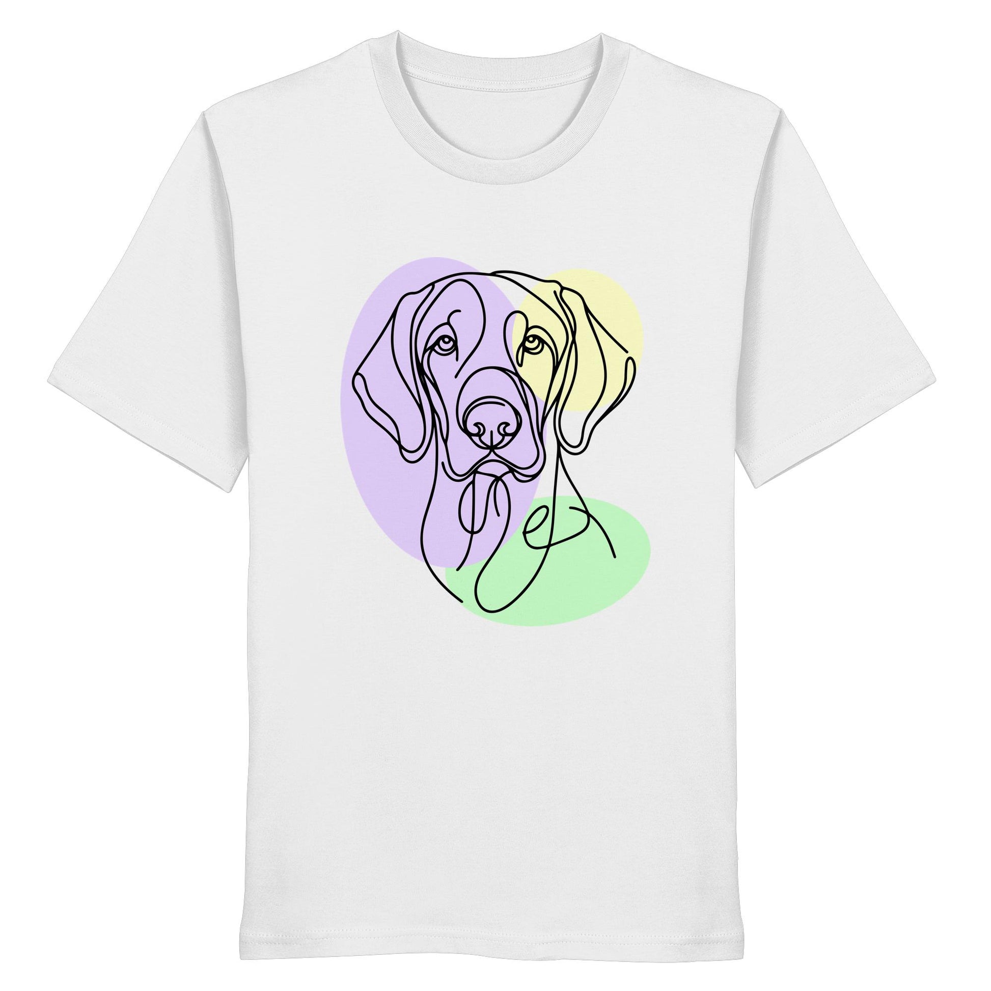 Line Art - Süßer Vizsla - Organic Shirt