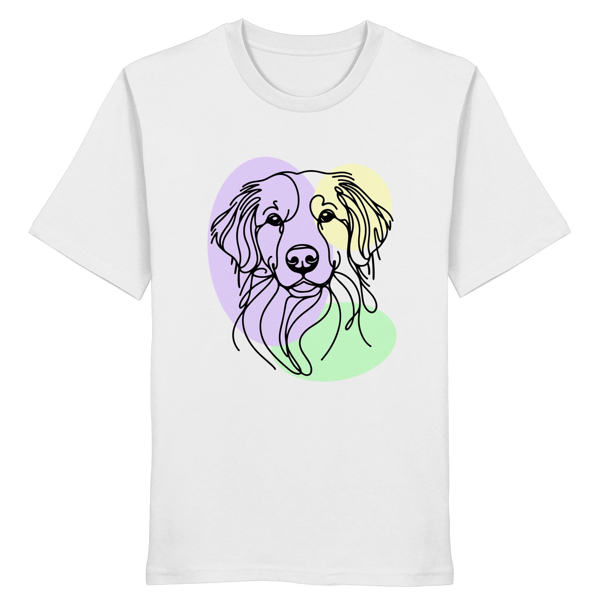 Line Art - Süßer Kooikerhondje - Organic Shirt
