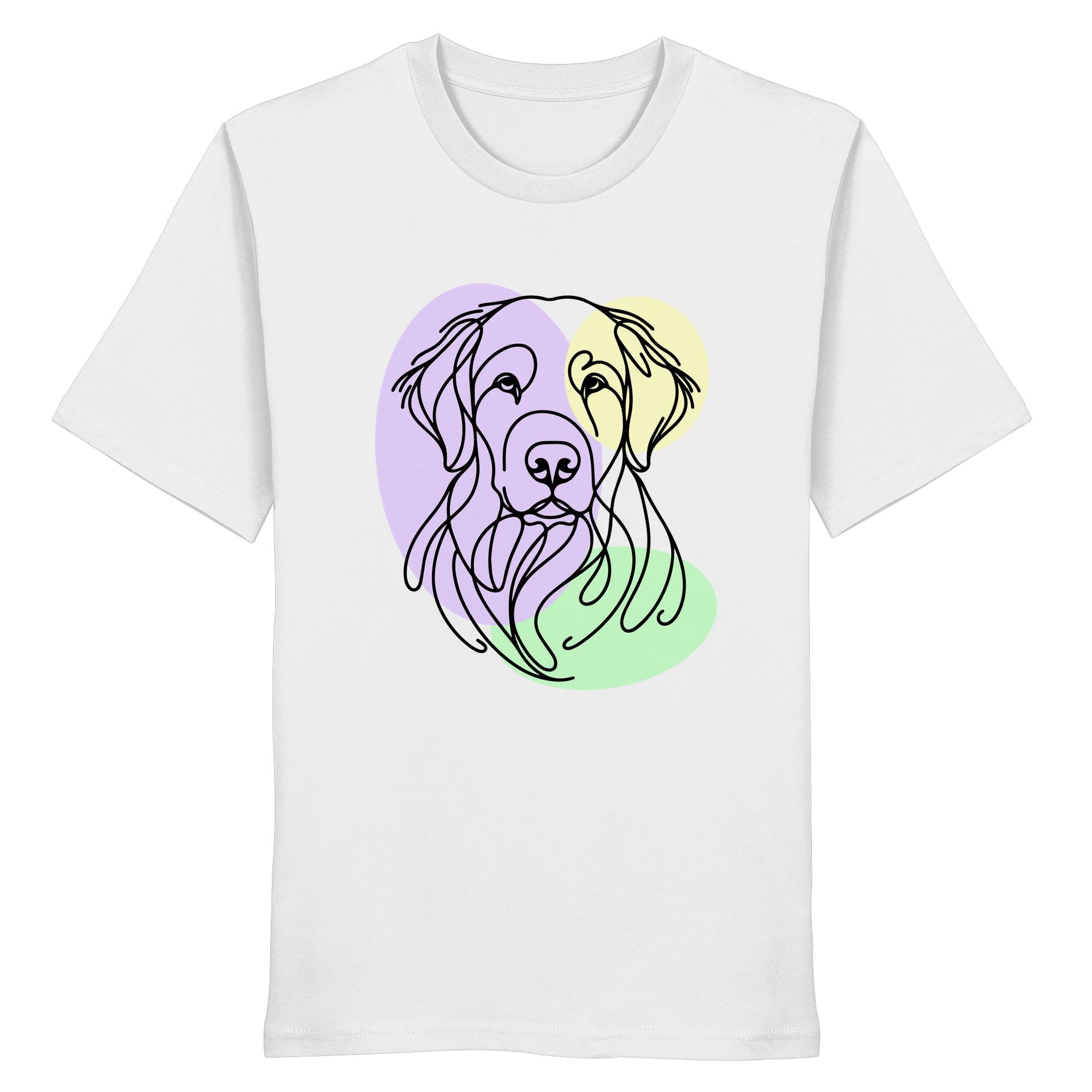 Line Art - Süßer Kuvasz - Organic Shirt