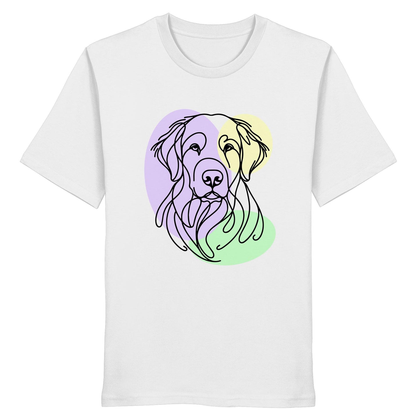 Line Art - Süßer Kuvasz - Organic Shirt