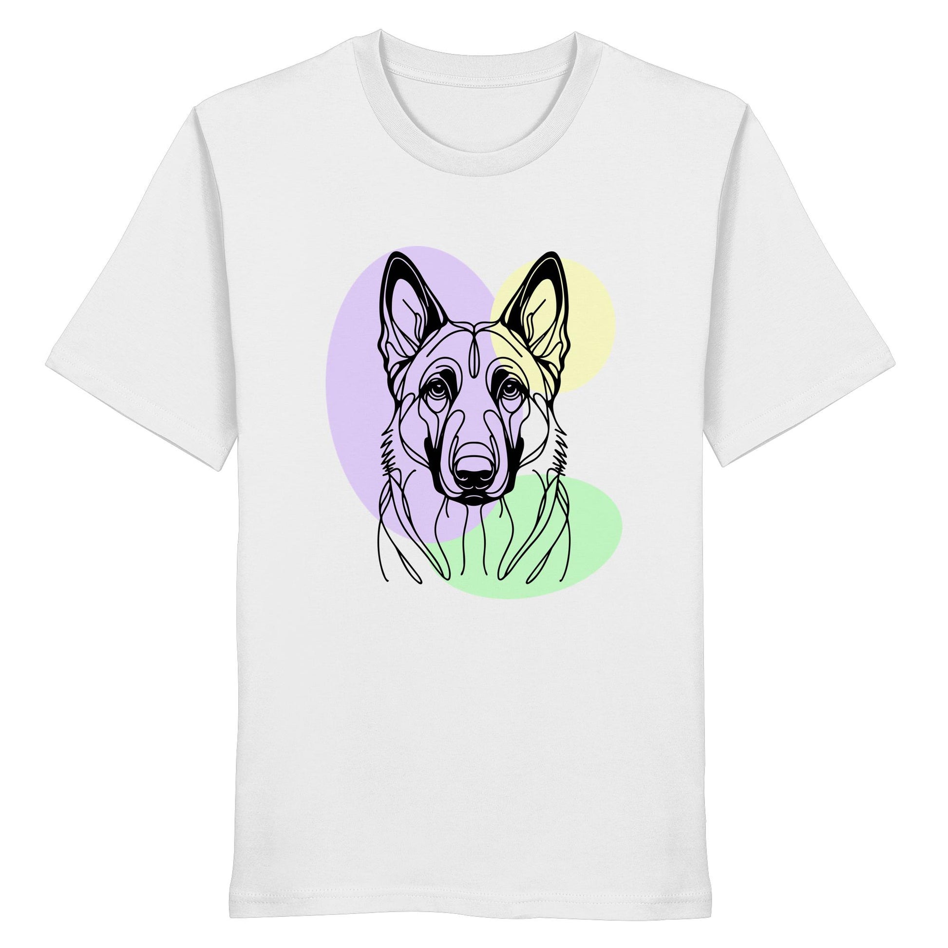 Line Art - Süßer Malinois - Organic Shirt