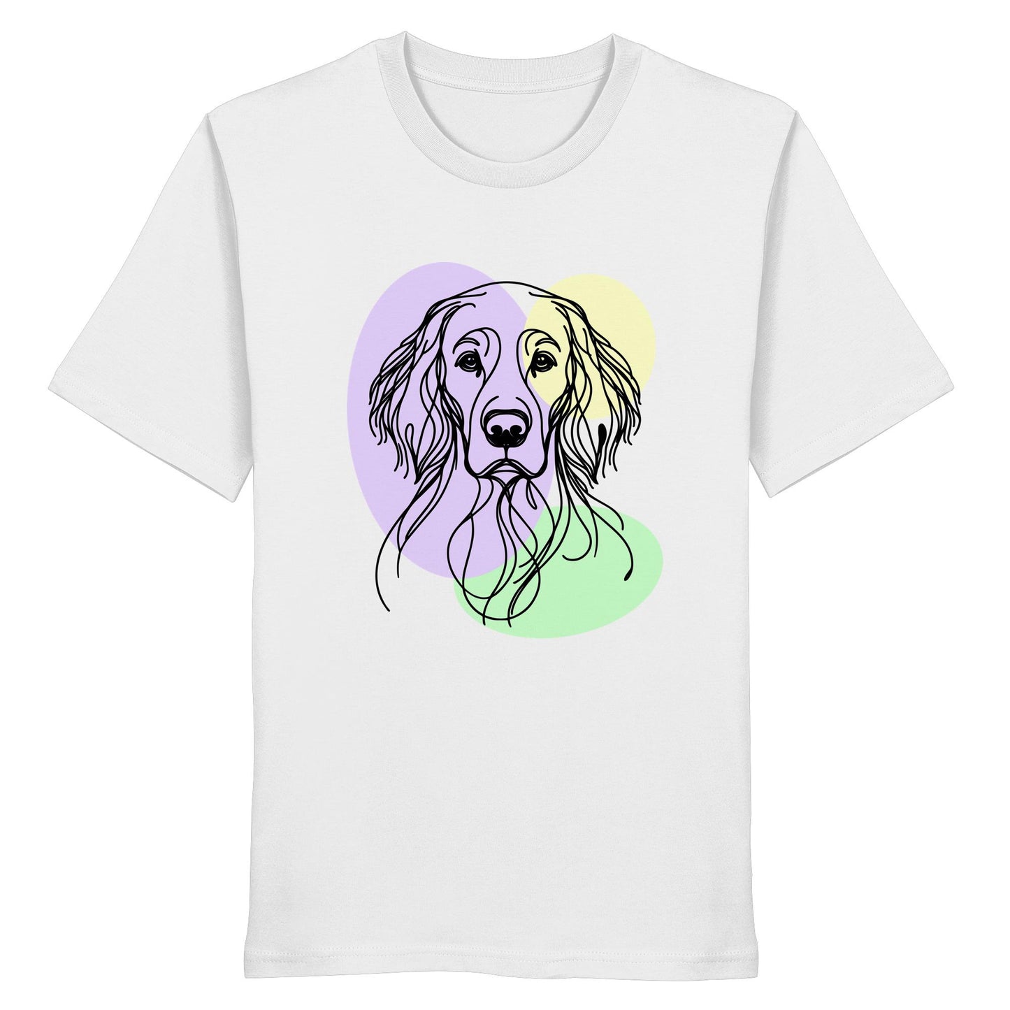 Line Art - Süßer English Setter - Organic Shirt