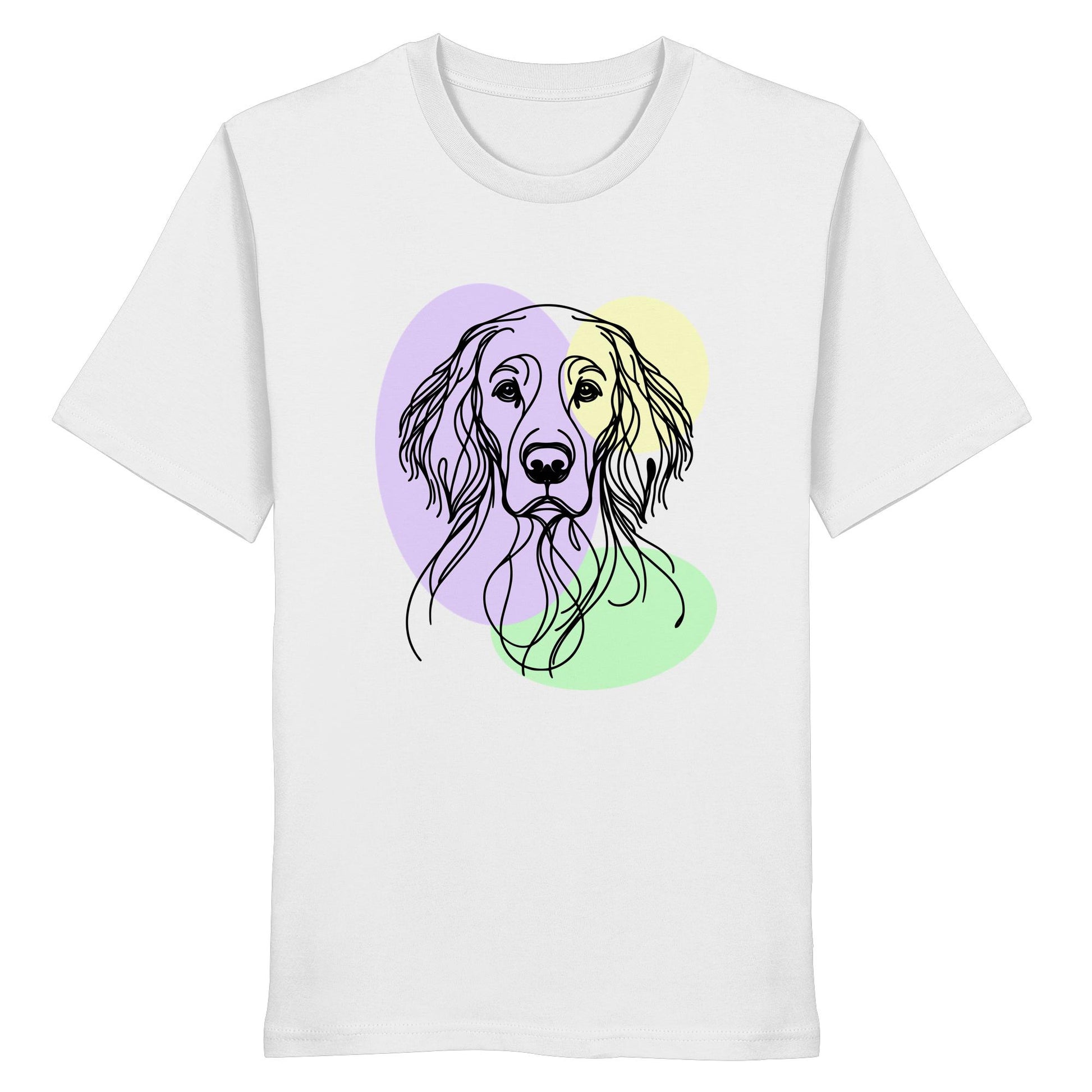 Line Art - Süßer English Setter - Organic Shirt