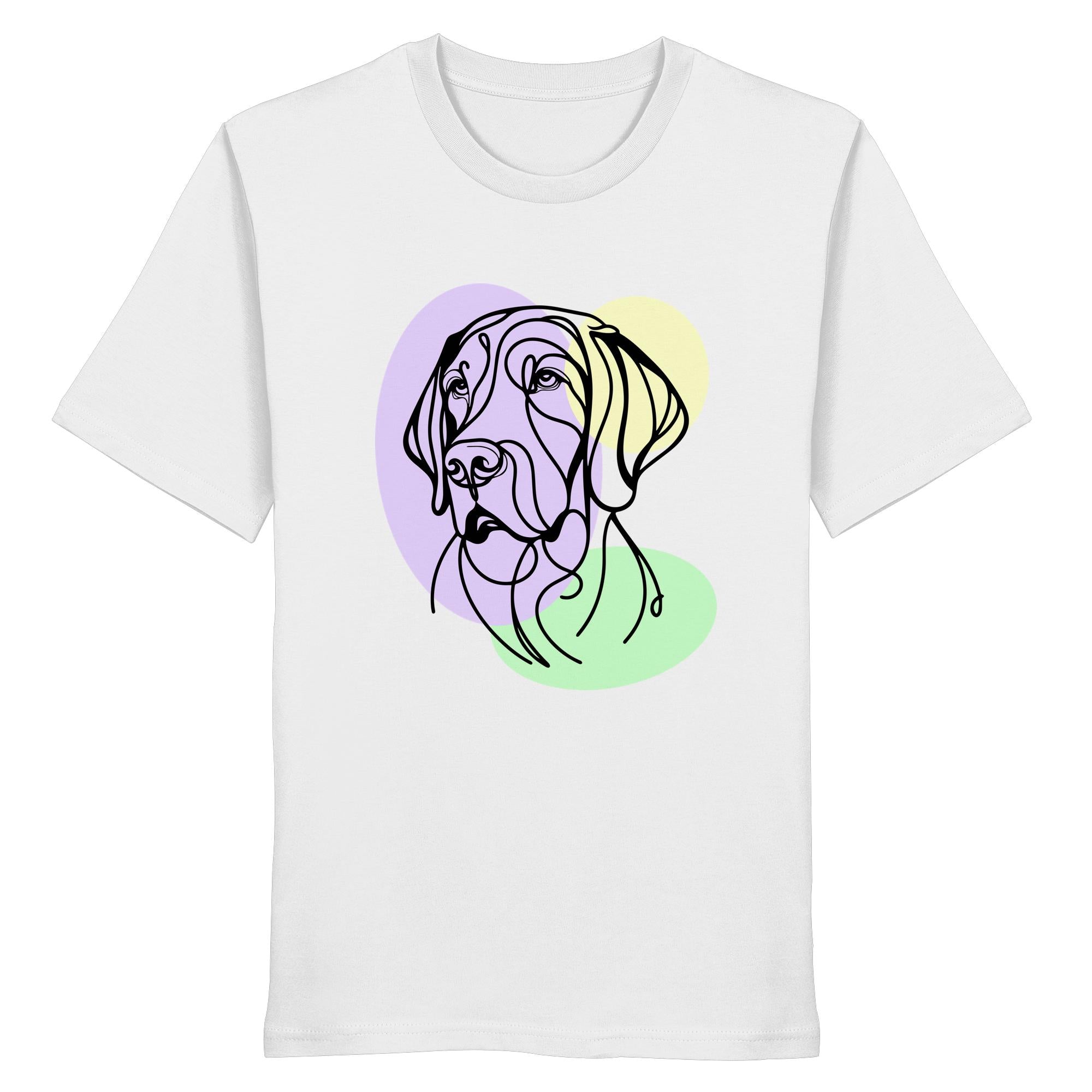 Line Art - Süßer Deutsch Kurzhaar - Organic Shirt