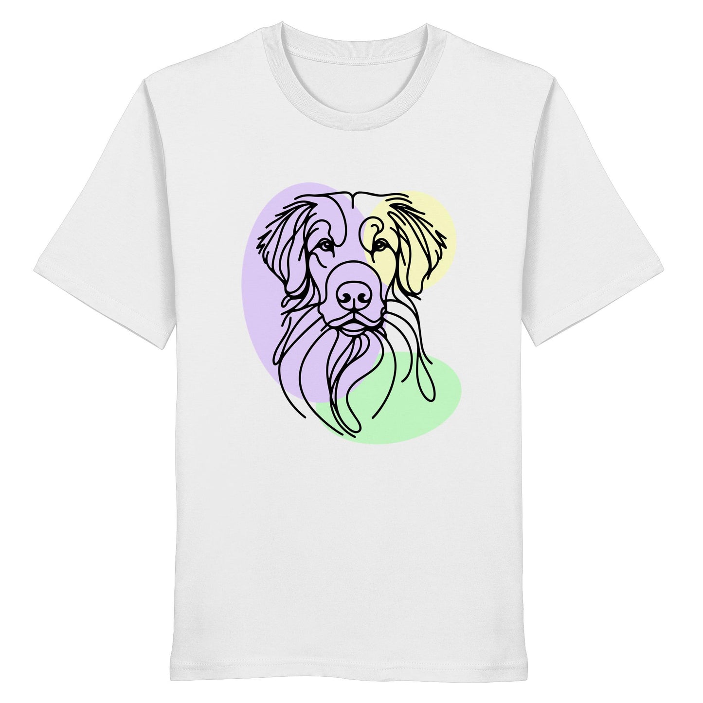 Line Art - Süßer Nova Scotia Duck Tolling Retriever - Organic Shirt