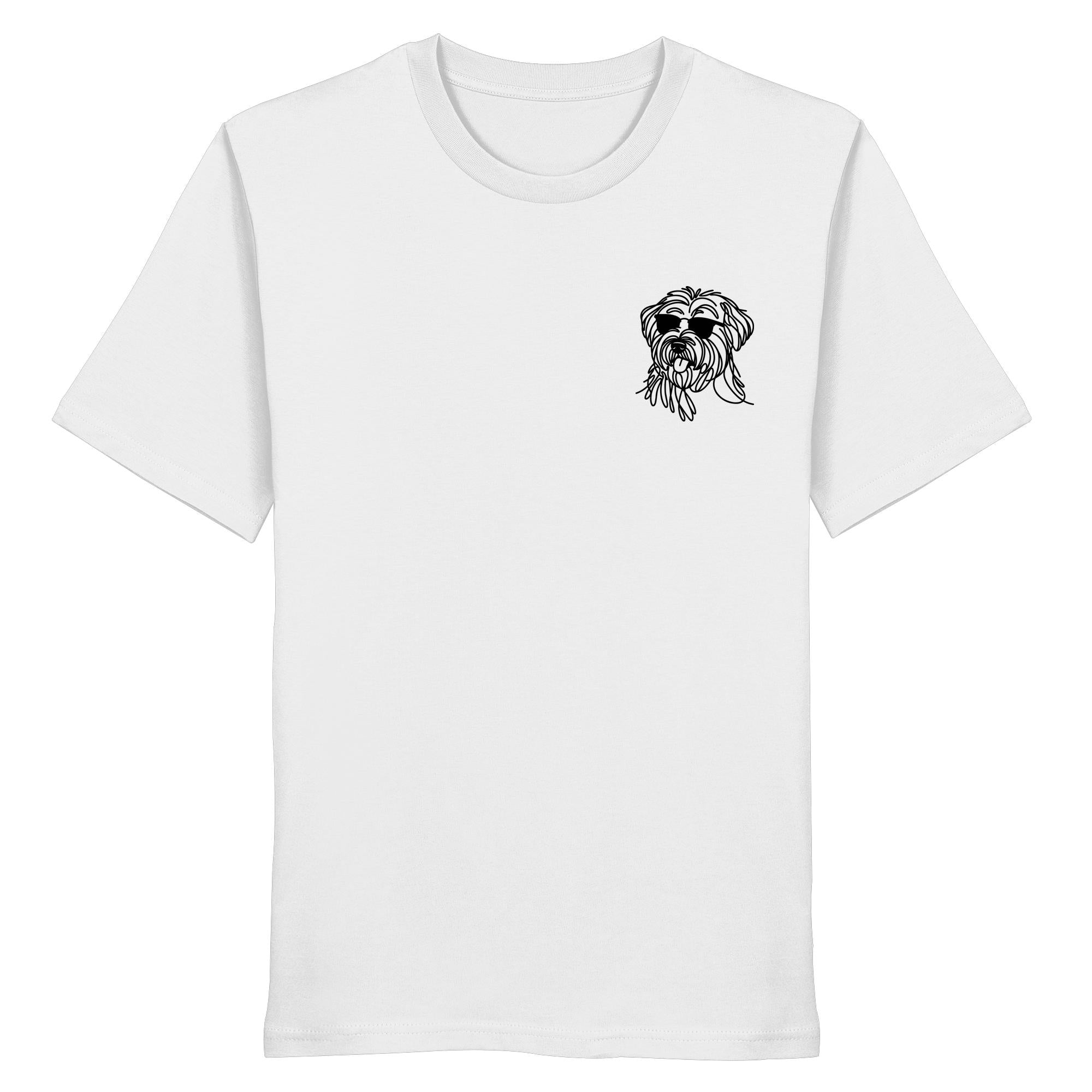Line Art - Cooler Briard - Organic Shirt