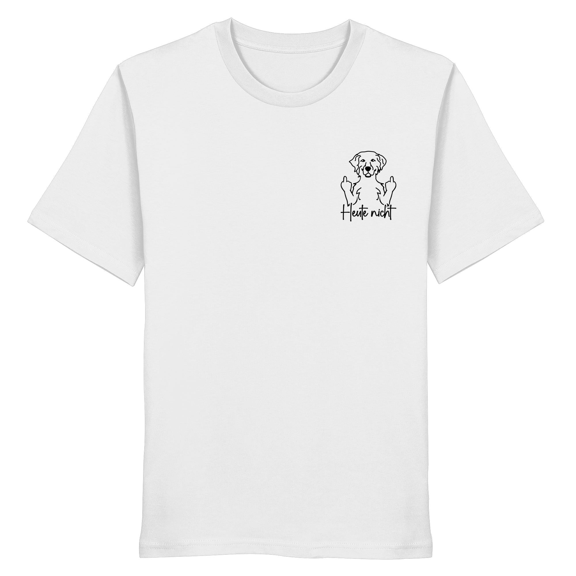 Heute nicht - Golden Retriever - Organic Shirt