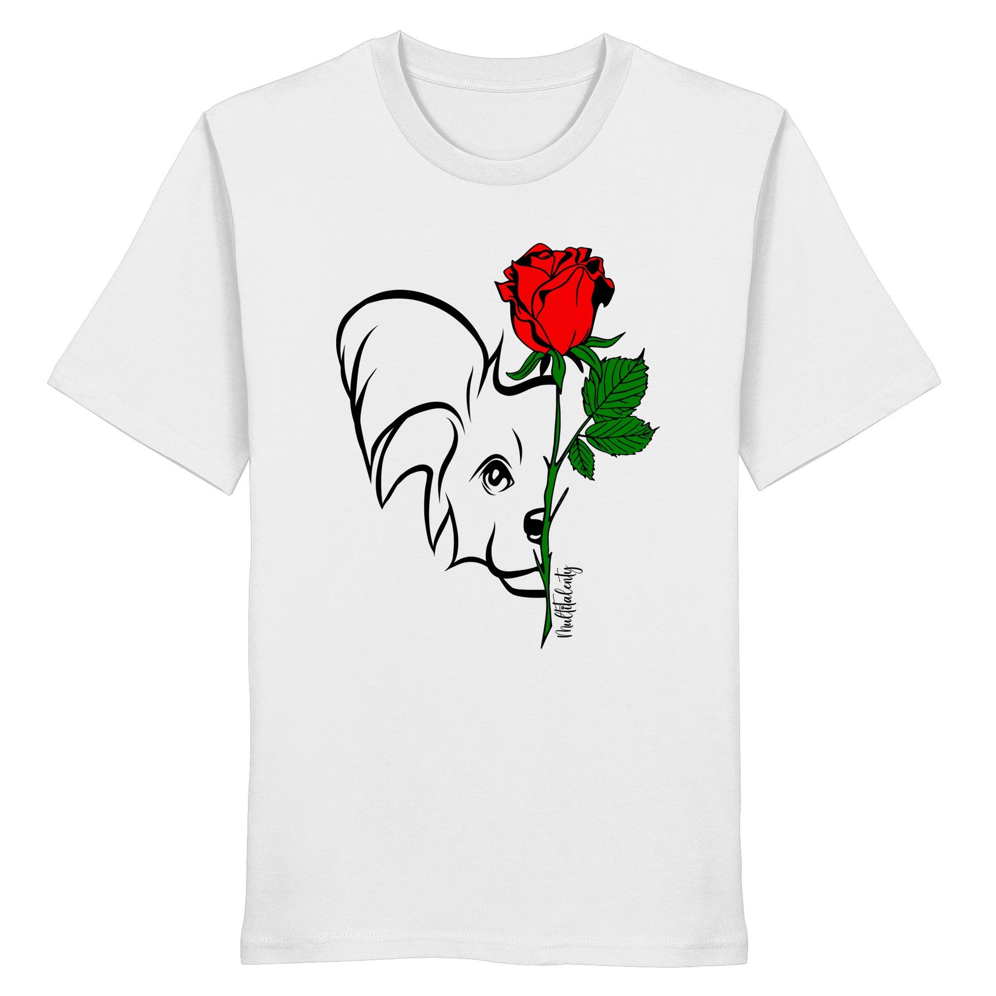 Tattoo Rose - Papillon - Organic Shirt