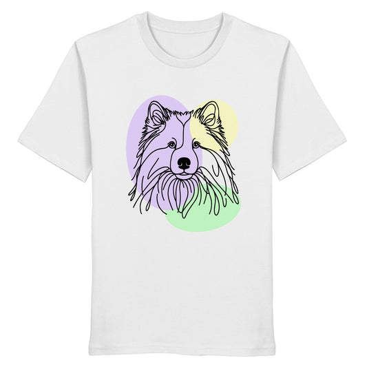 Line Art - Süßer Eurasier - Organic Shirt