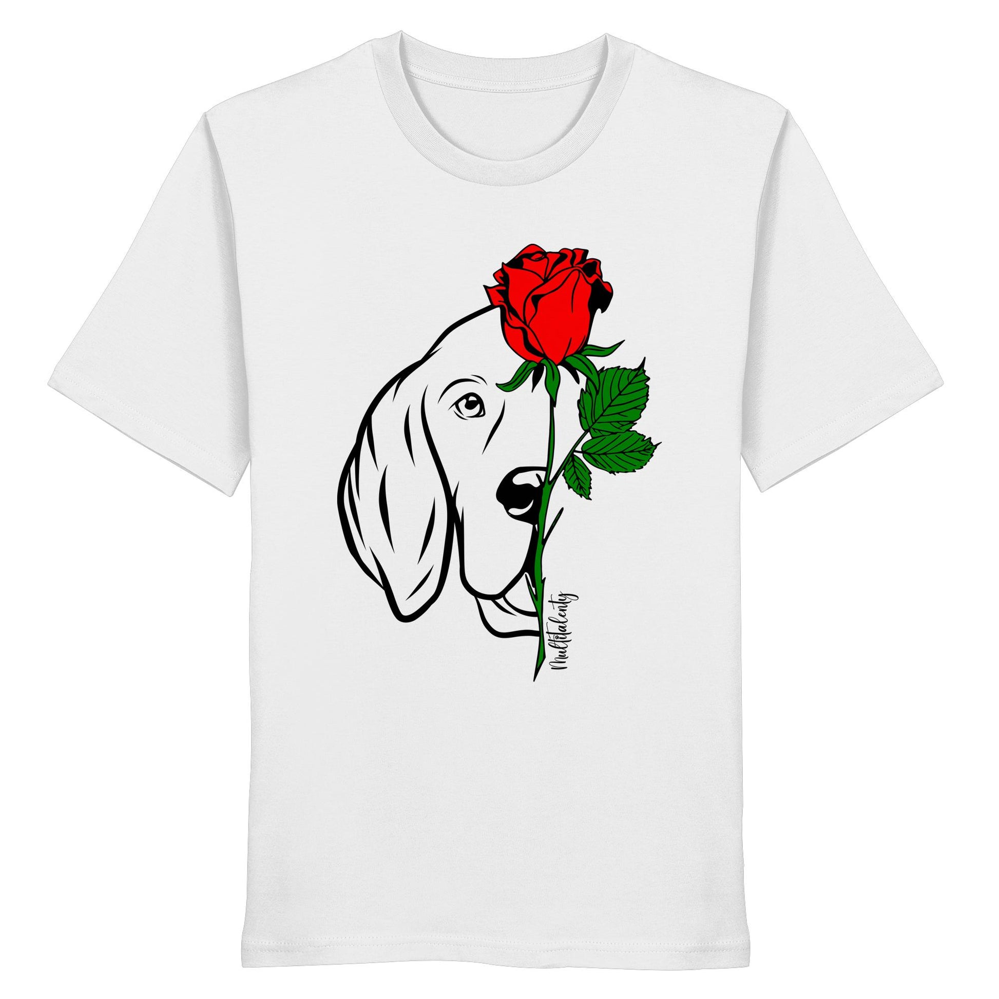 Tattoo Rose - English Setter - Organic Shirt