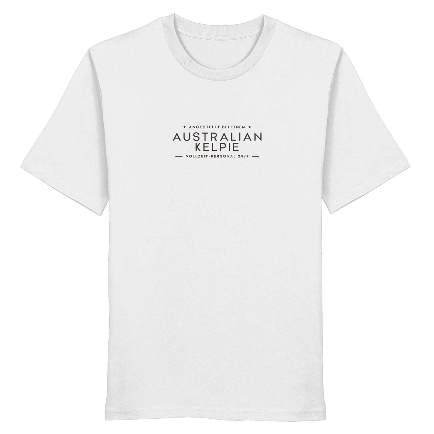 Vollzeit-Personal - Australian Kelpie - Organic Shirt