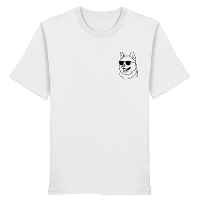 Line Art - Cooler Akita - Organic Shirt