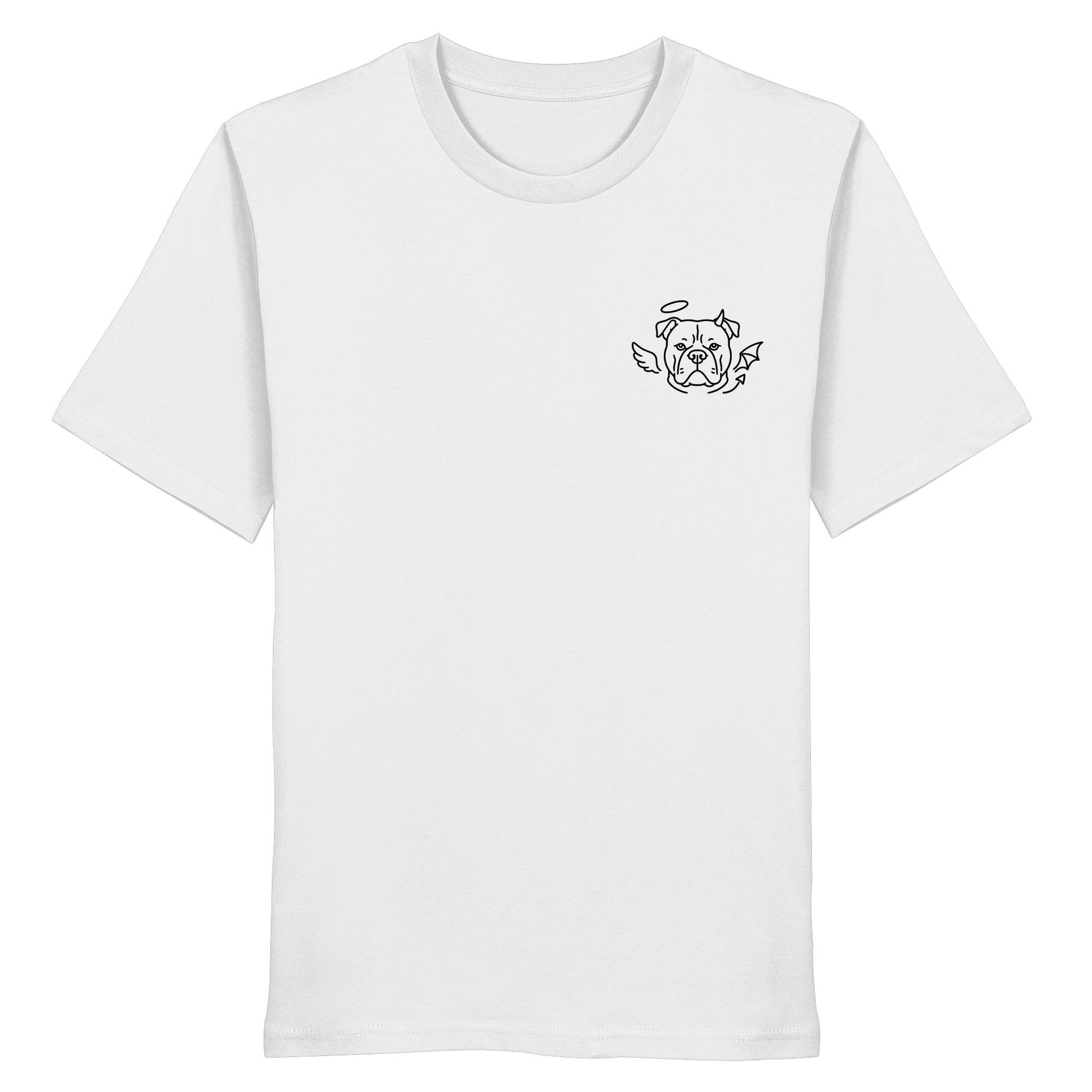 Halo & Horns - American Bully - Organic Shirt