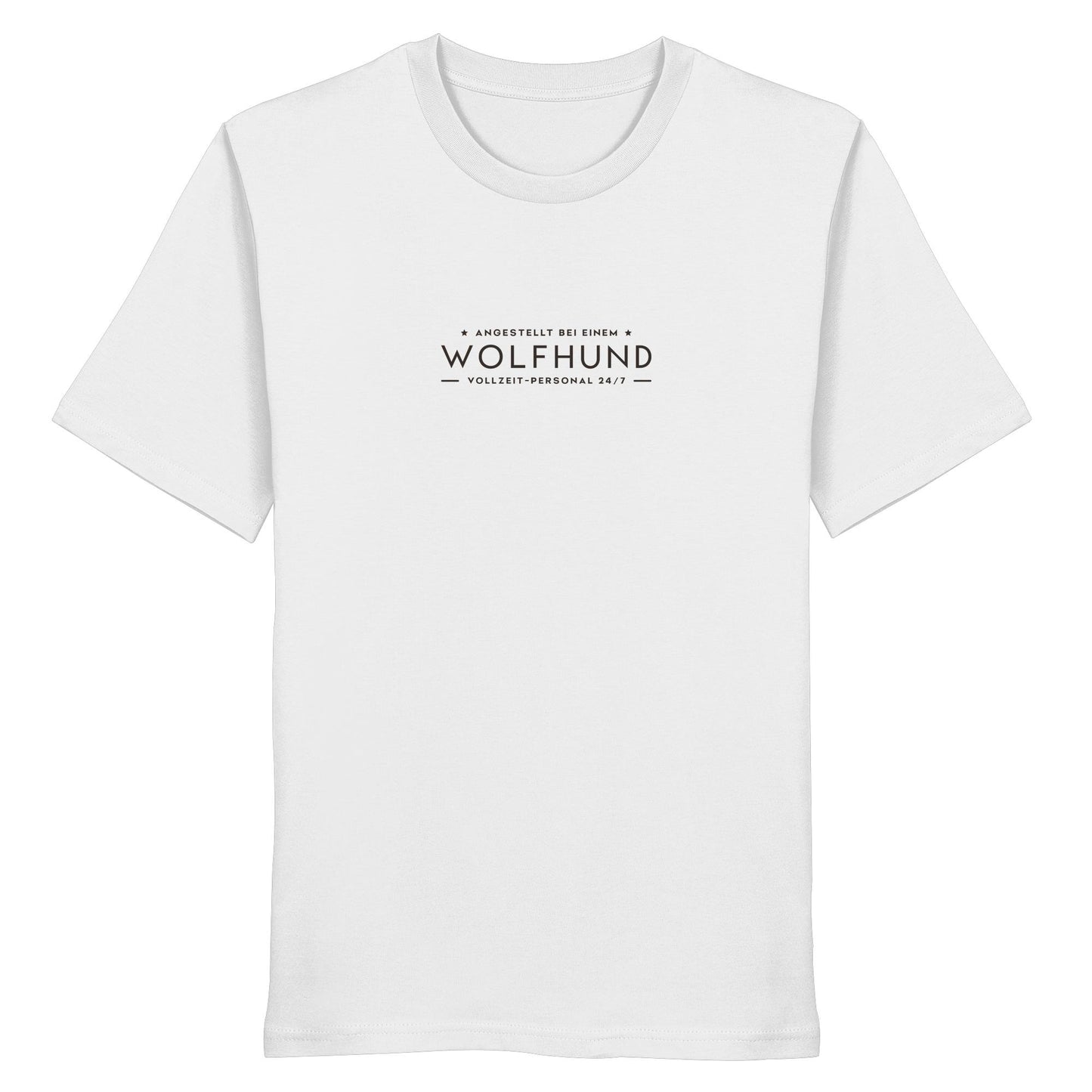 Vollzeit-Personal - Wolfhund - Organic Shirt
