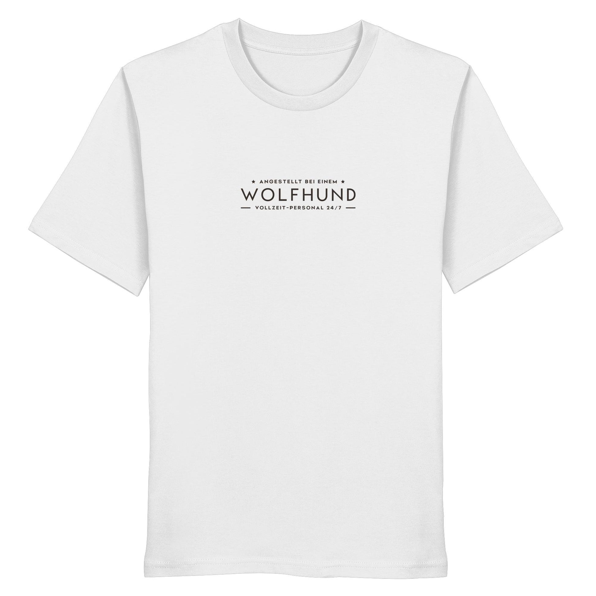 Vollzeit-Personal - Wolfhund - Organic Shirt