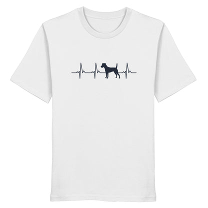 Herzschlag Parson Russell - Organic Shirt