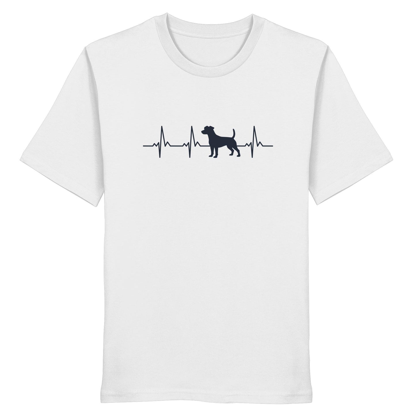 Herzschlag Jack Russell - Organic Shirt