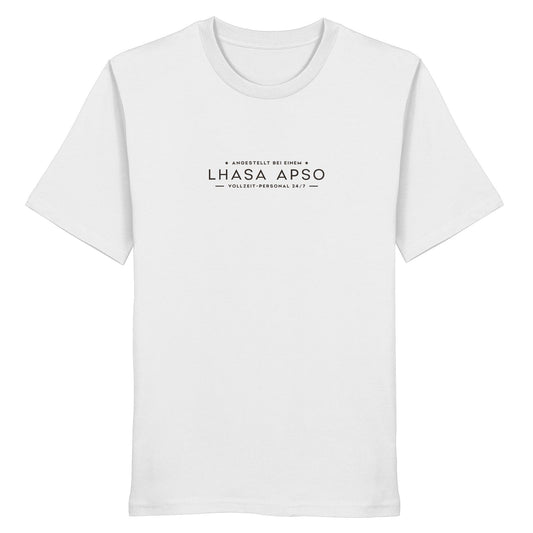 Vollzeit-Personal - Lhasa Apso - Organic Shirt