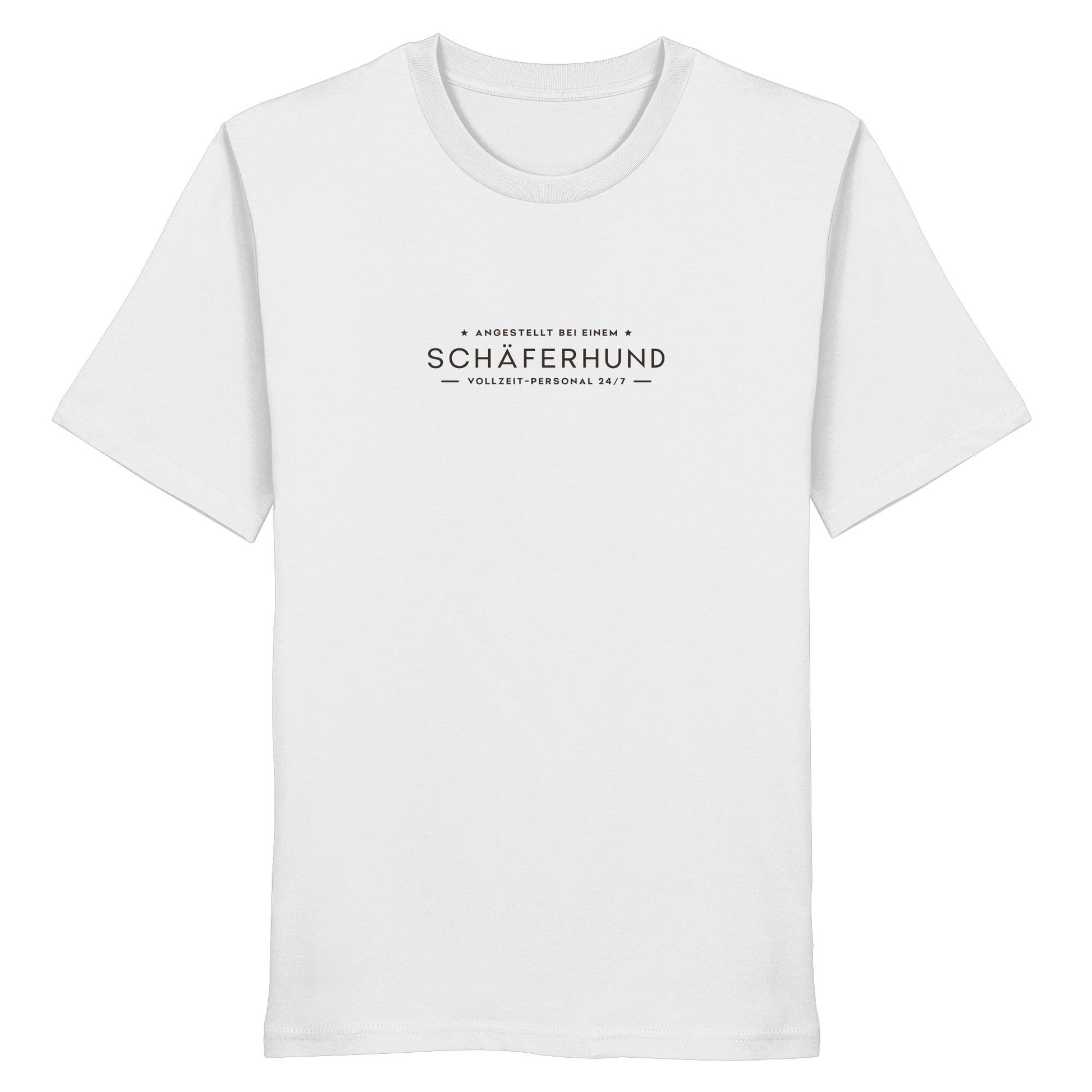 Vollzeit-Personal - Schäferhund - Organic Shirt