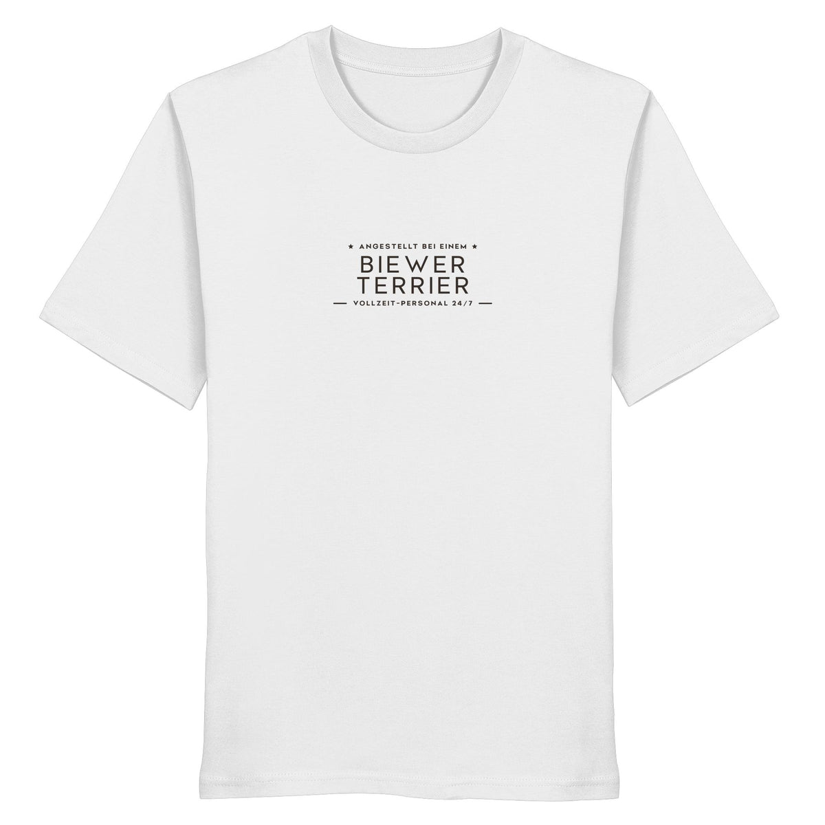 Vollzeit-Personal - Biewer Terrier - Organic Shirt
