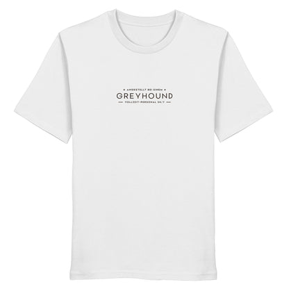 Vollzeit-Personal - Greyhound - Organic Shirt