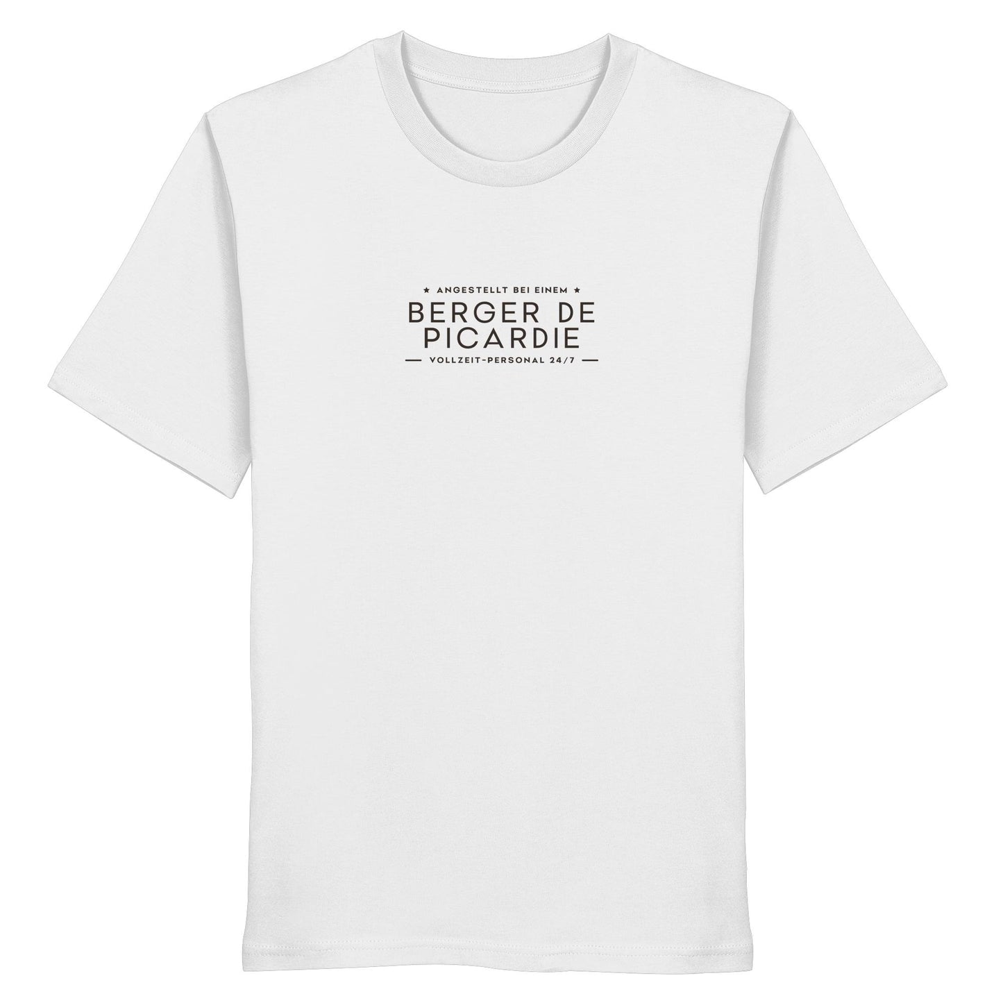 Vollzeit-Personal - Berger de Picardie - Organic Shirt