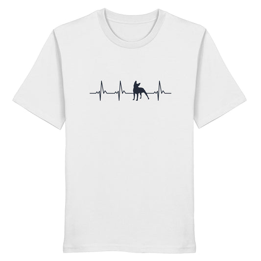 Herzschlag Boston Terrier - Organic Shirt