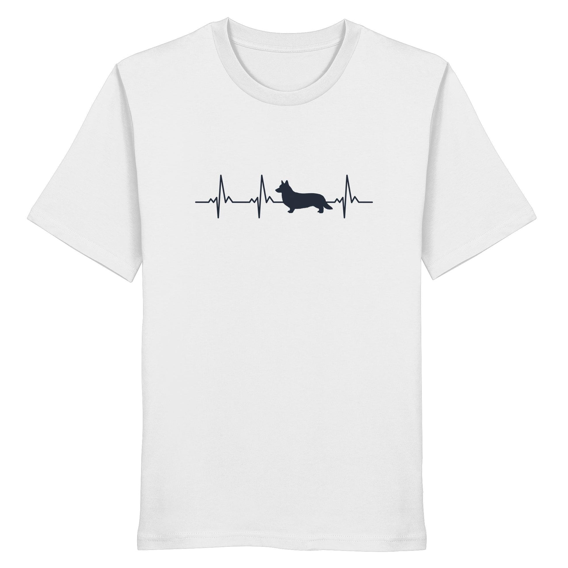 Herzschlag Corgi - Organic Shirt