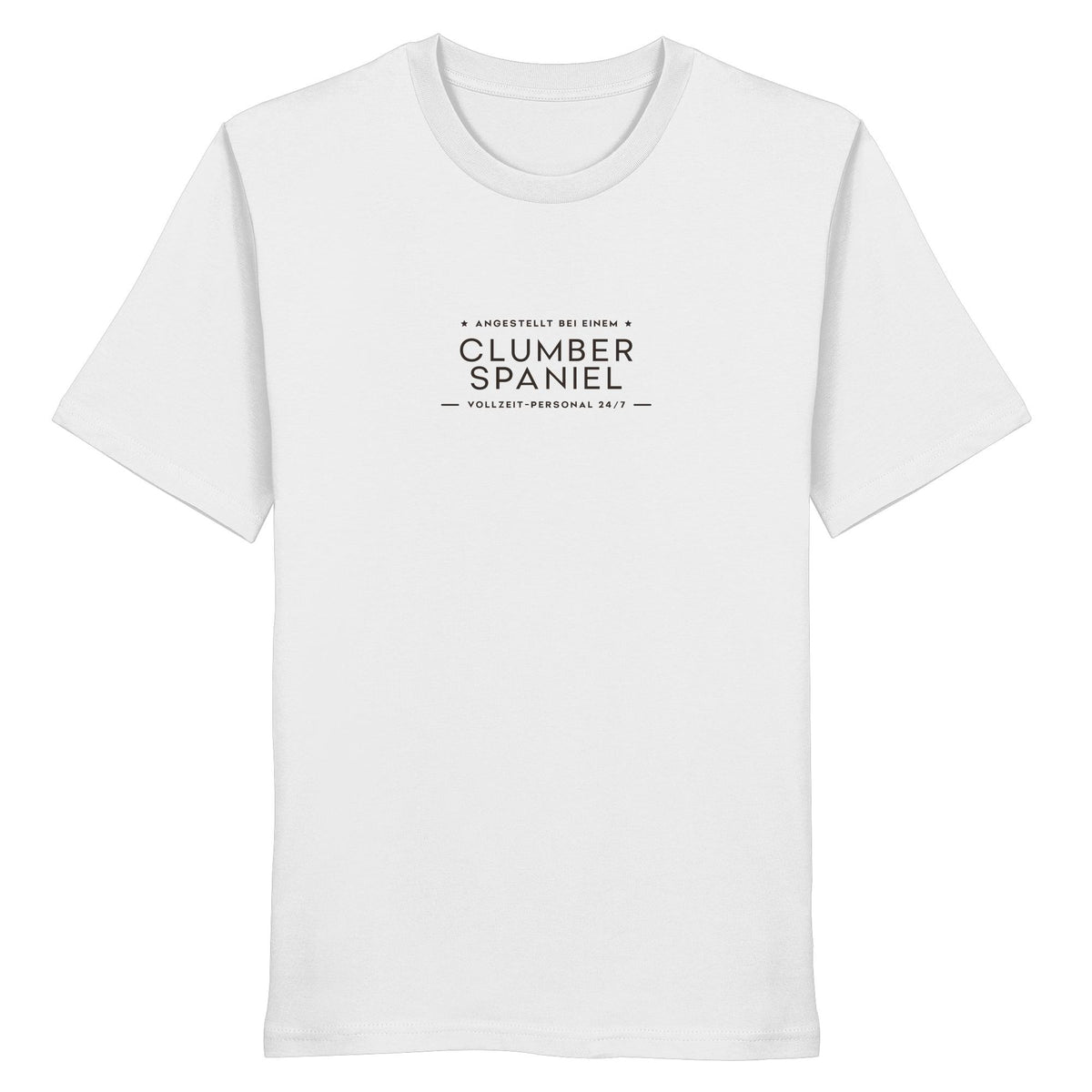 Vollzeit-Personal - Clumber Spaniel - Organic Shirt