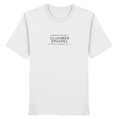 Vollzeit-Personal - Clumber Spaniel - Organic Shirt