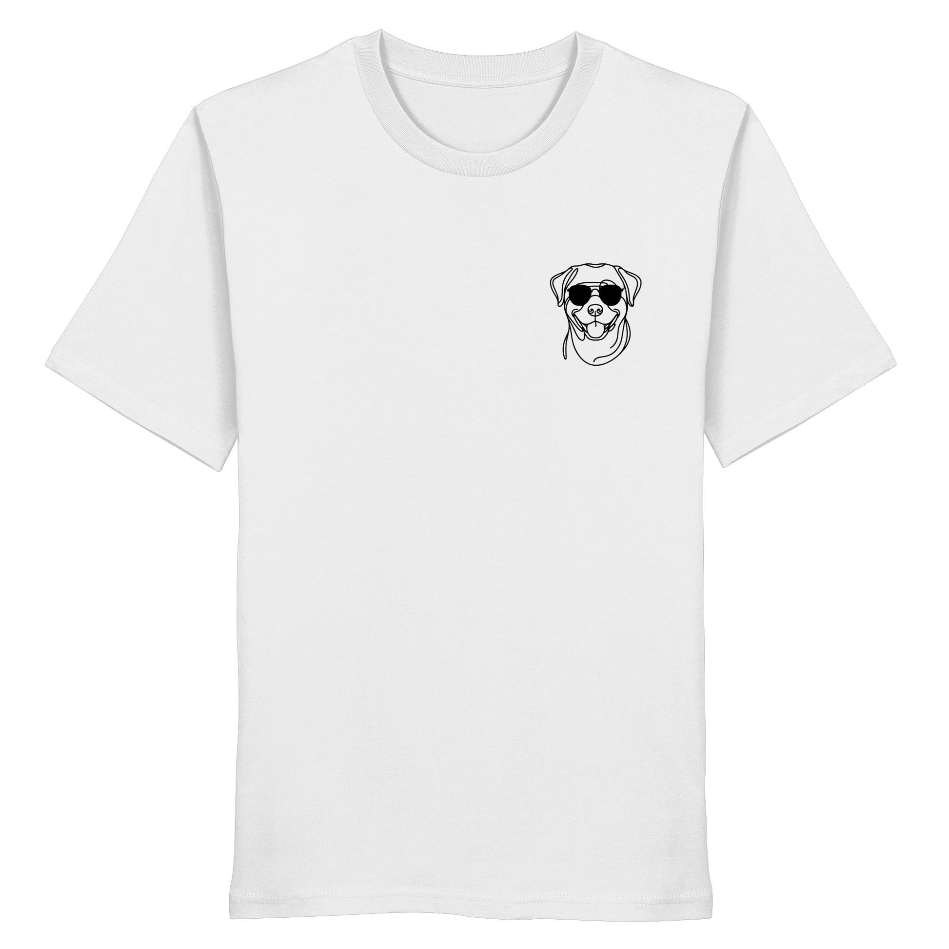 Line Art - Cooler Rottweiler - Organic Shirt