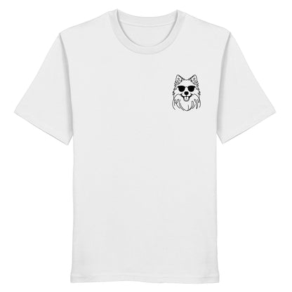 Line Art - Cooler Islandhund - Organic Shirt