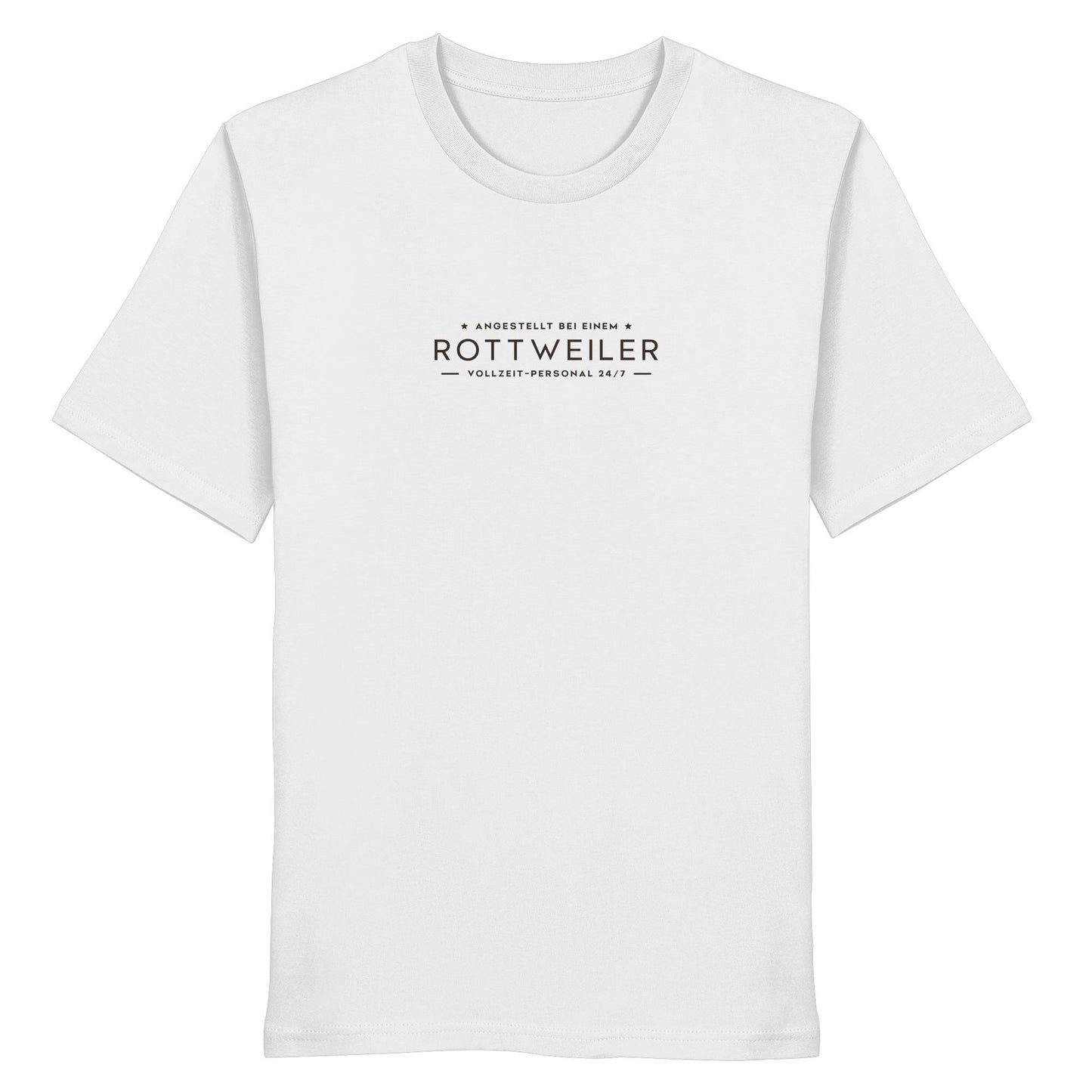 Vollzeit-Personal - Rottweiler - Organic Shirt