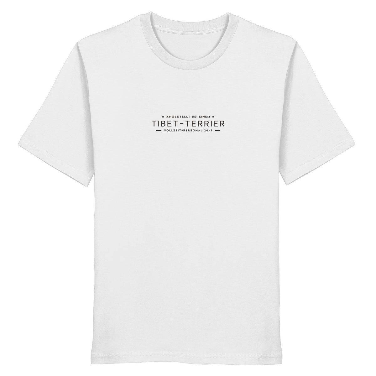Vollzeit-Personal - Tibet-Terrier - Organic Shirt