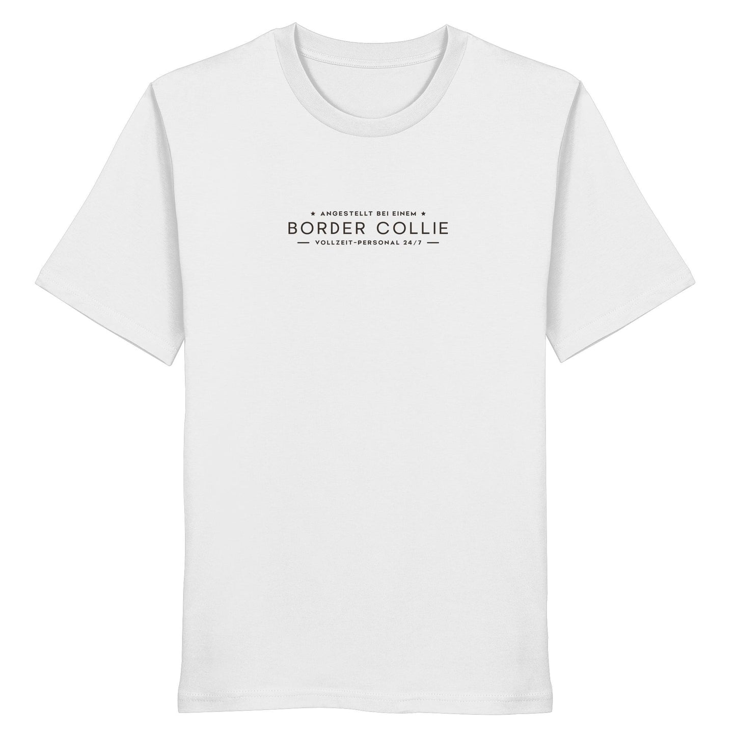 Vollzeit-Personal - Border Collie - Organic Shirt