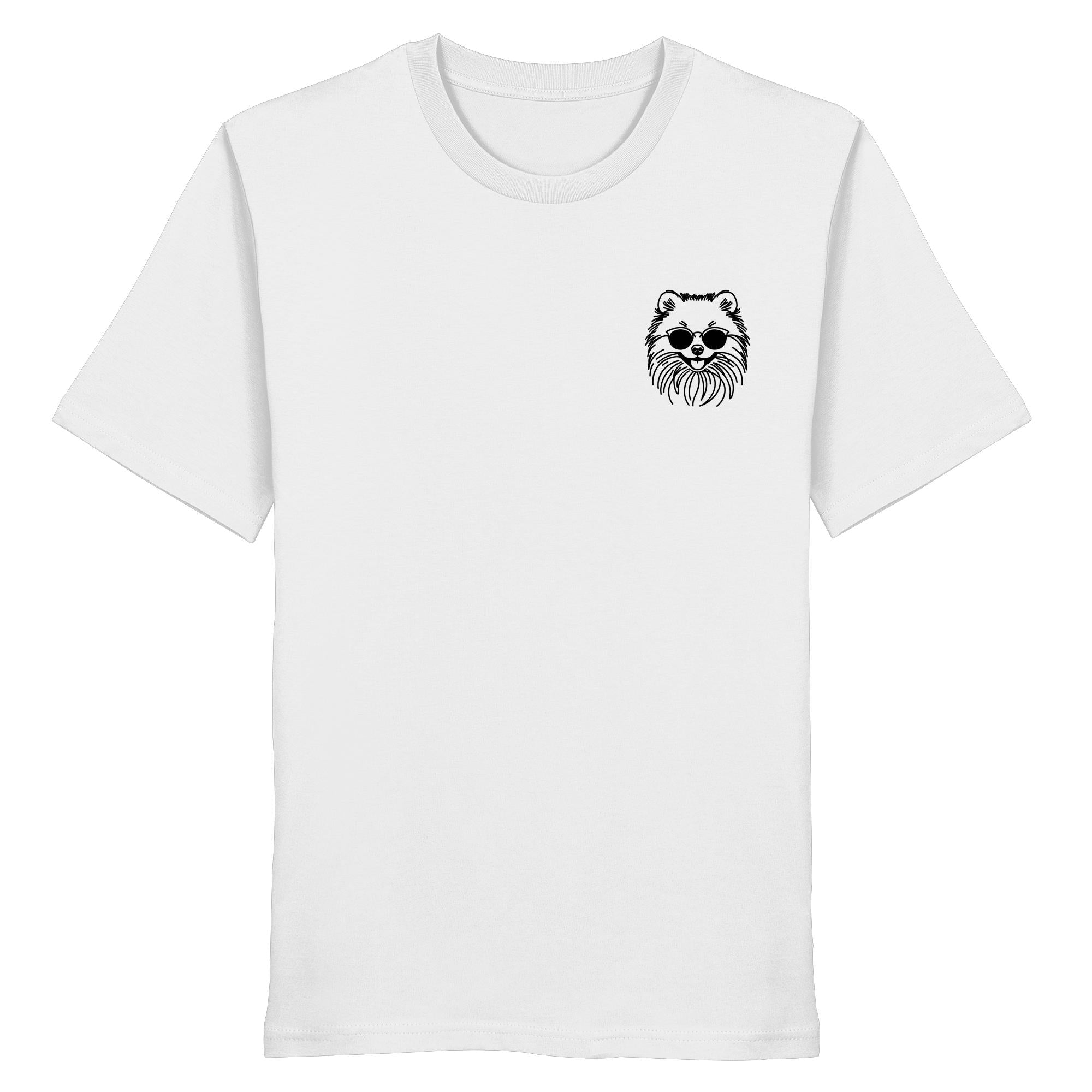 Line Art - Cooler Pomeranian - Organic Shirt