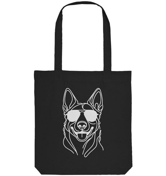 Line Art - Cooler Malinois - Organic Tote-Bag