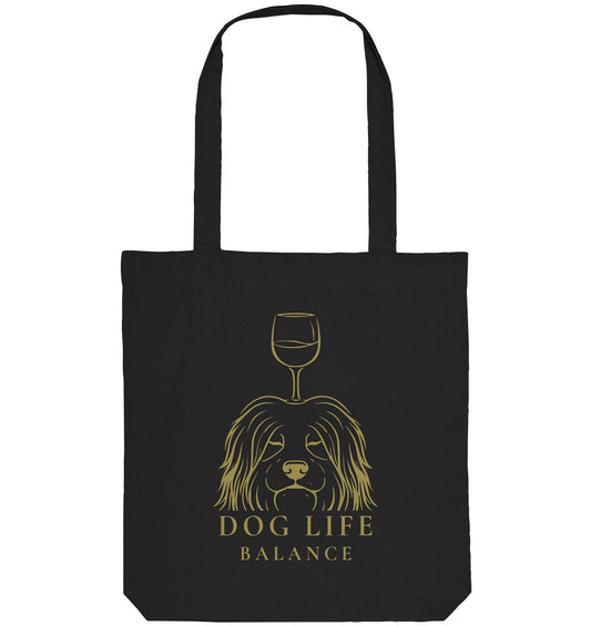 Dog Life Balance - Bearded Collie - Organic Tote-Bag