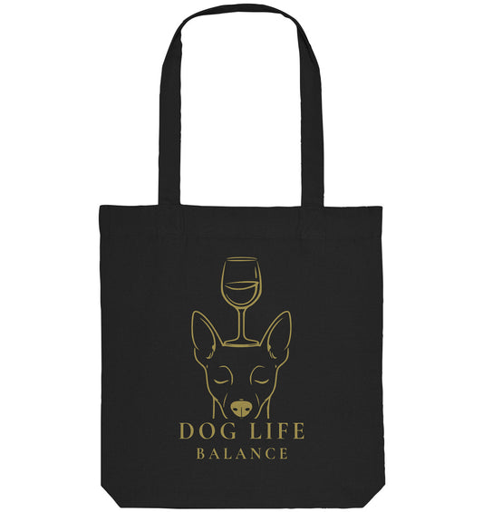 Dog Life Balance - Zwergpinscher - Organic Tote-Bag