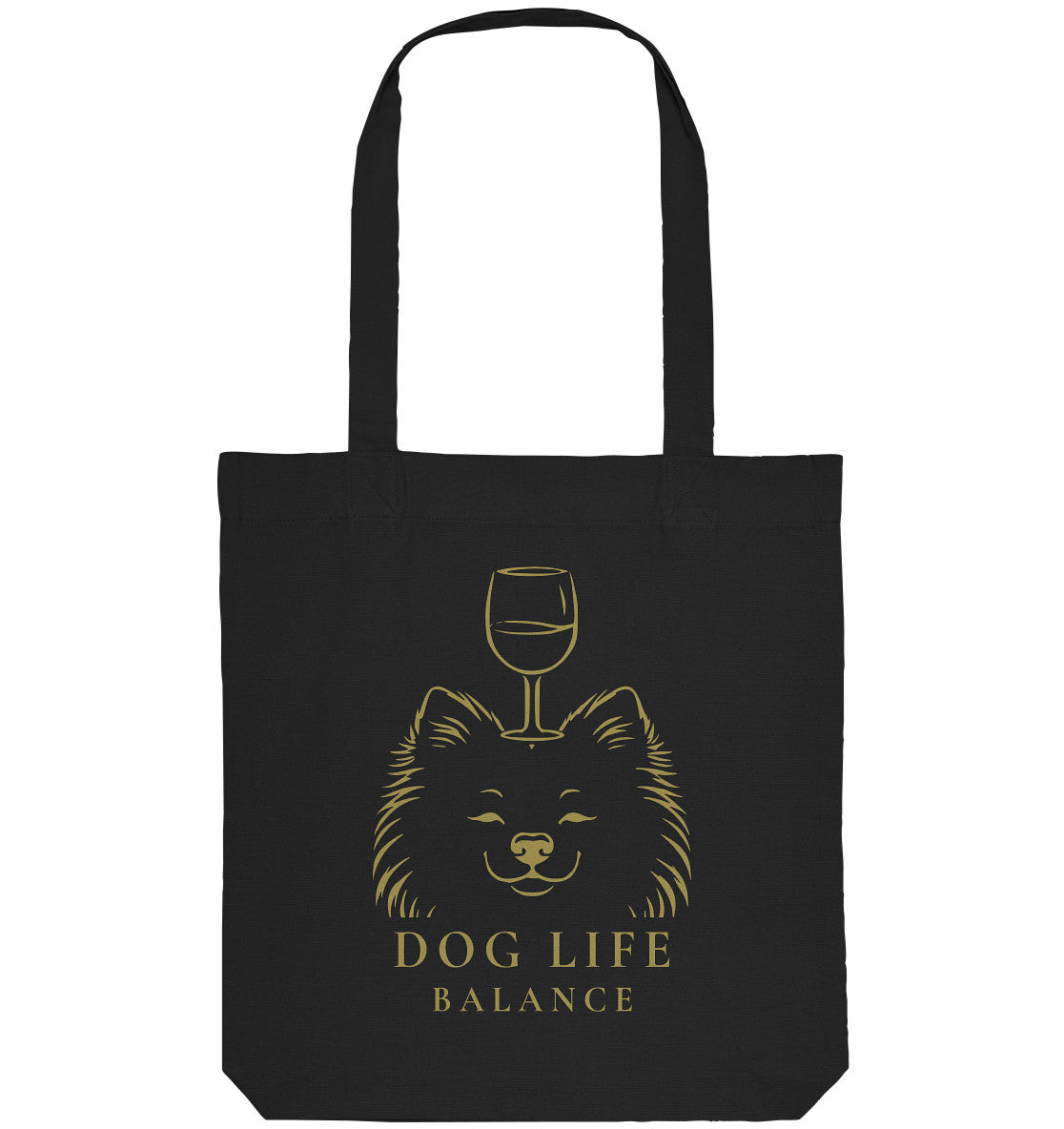 Dog Life Balance - Pomeranian - Organic Tote-Bag