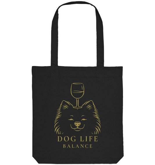 Dog Life Balance - Pomeranian - Organic Tote-Bag