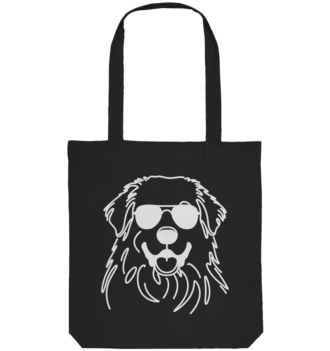 Line Art - Cooler Pyrenäenberghund - Organic Tote-Bag